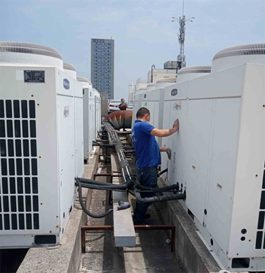 东乡中央空调制热和不制冷系统维修方法